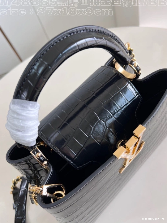 AAA Replica Ru BB-27*18*9CM VUITTON LOUIS CAPUCINES 0806